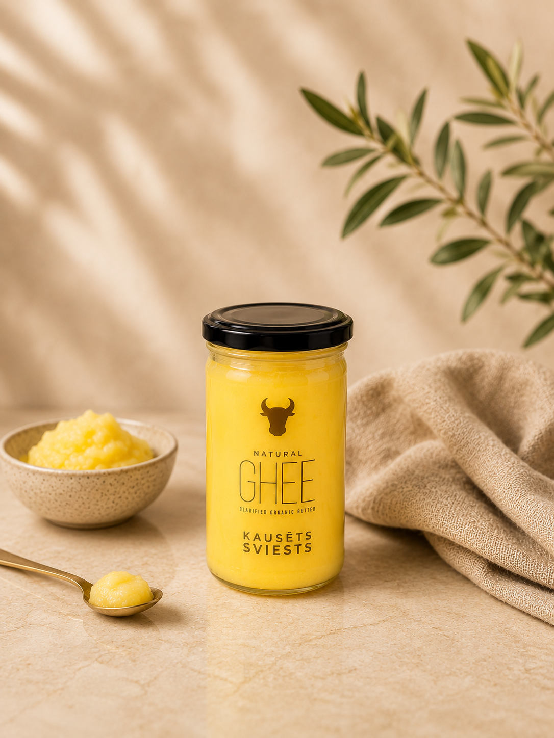 Ghee sviests - kausētais sviests 275ml