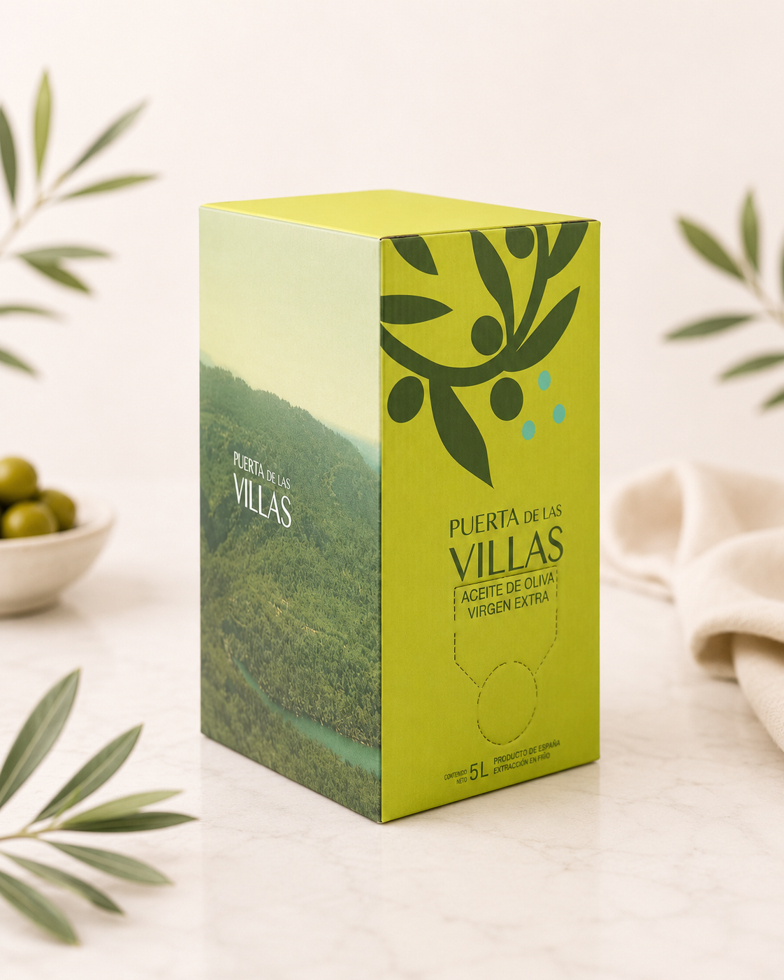 Puerta de las Villas Extra Virgin Olive Oil 5 L